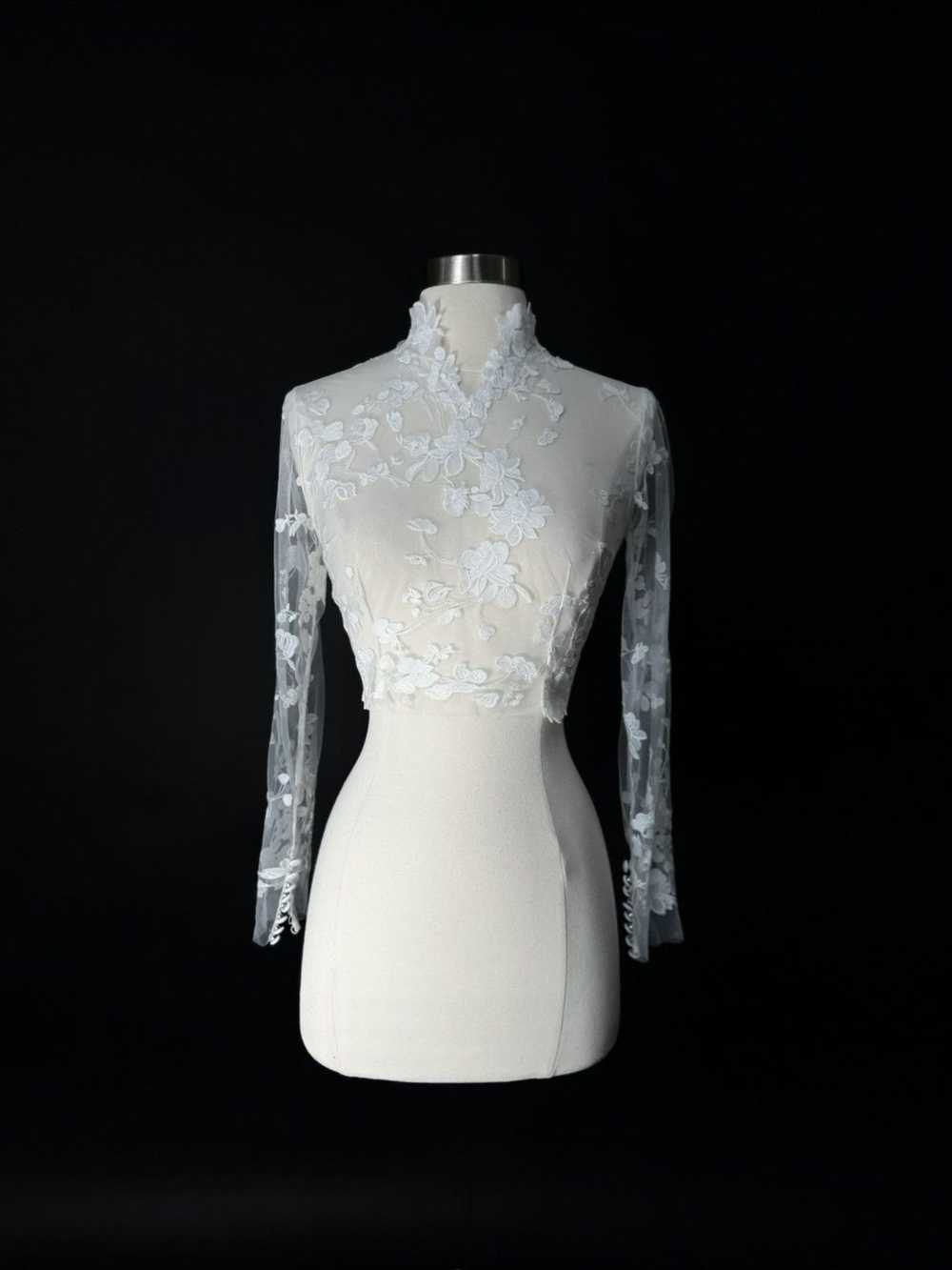 Other Preloved US 6 Anna Augusta Custom Bridal La… - image 2