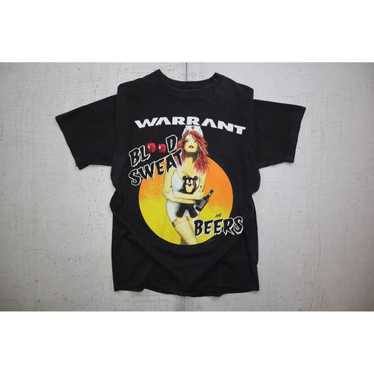 Vintage 90's Warrant Cherry Pie World Tour 1990 Black Medium