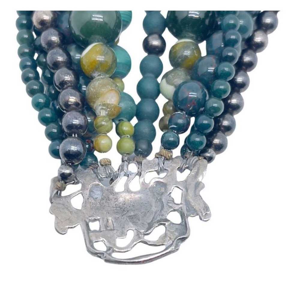 Other 1990s Jade/Jadeite and Hematite Multi-Stran… - image 9