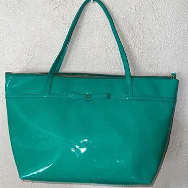 Kate Spade New York outlets Sophie Camellia Street patent tote