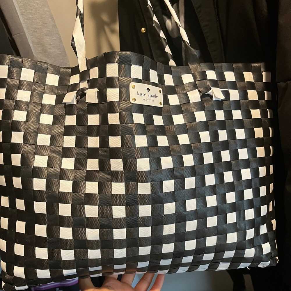 Kate Spade woven tote - image 4