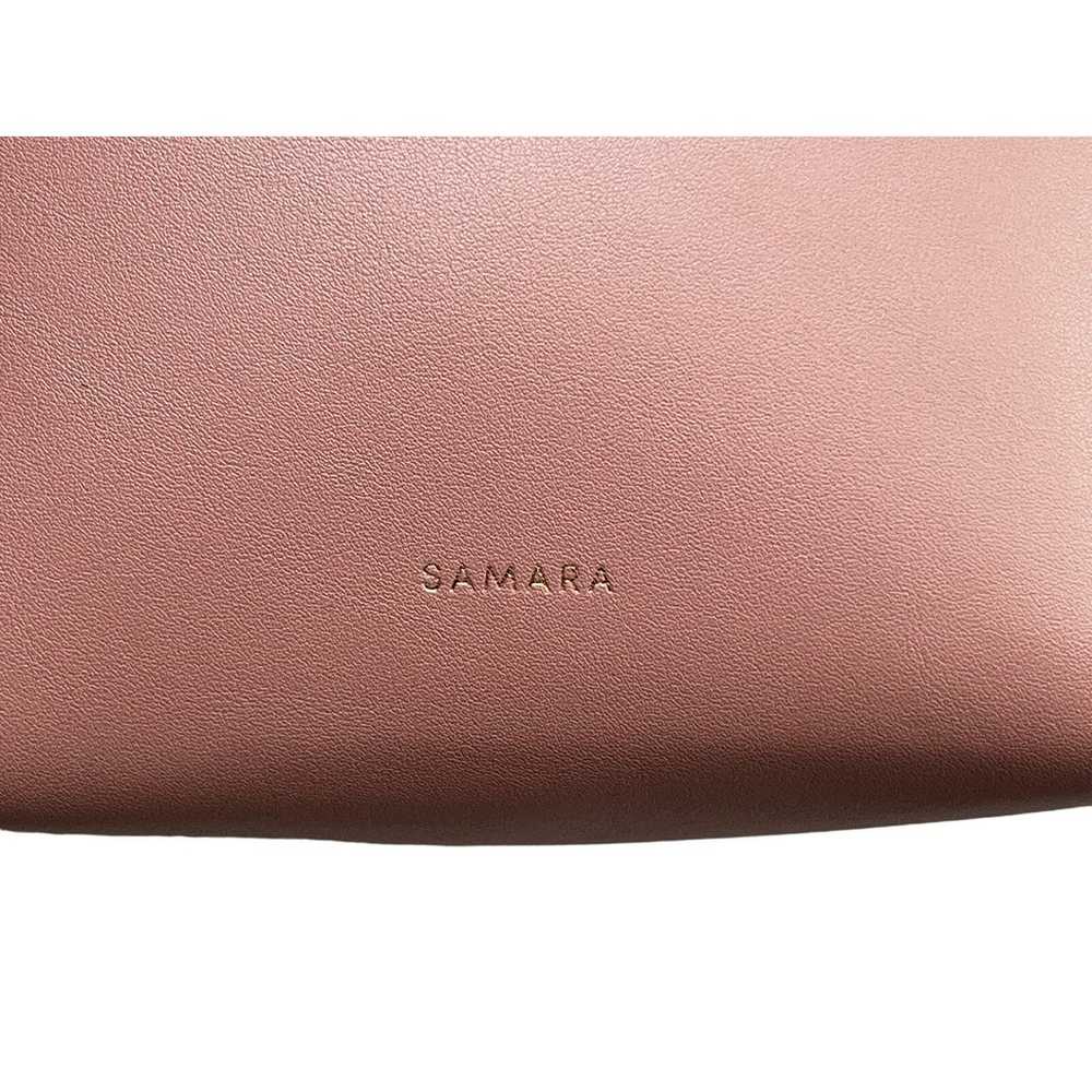 SAMARA Handbags Taupe/Dusty Pink Leather Crossbod… - image 3