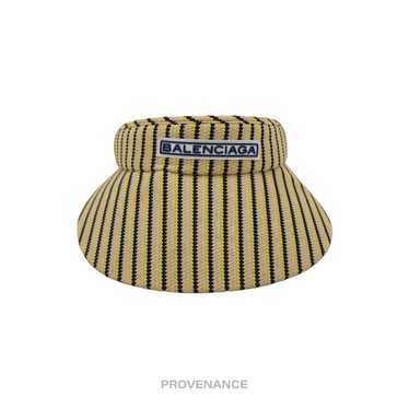 Balenciaga 🔴 Balenciaga Logo Visor - Rattan Stri… - image 1