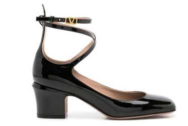 Product Details Valentino Black Patent Leather Ta… - image 1