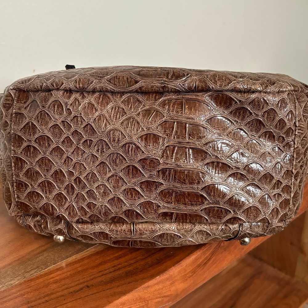 Vintage Guess Bag 2000s Crocodile Skin Boho Y2K L… - image 6