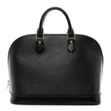 LOUIS VUITTON Epi Alma PM Black