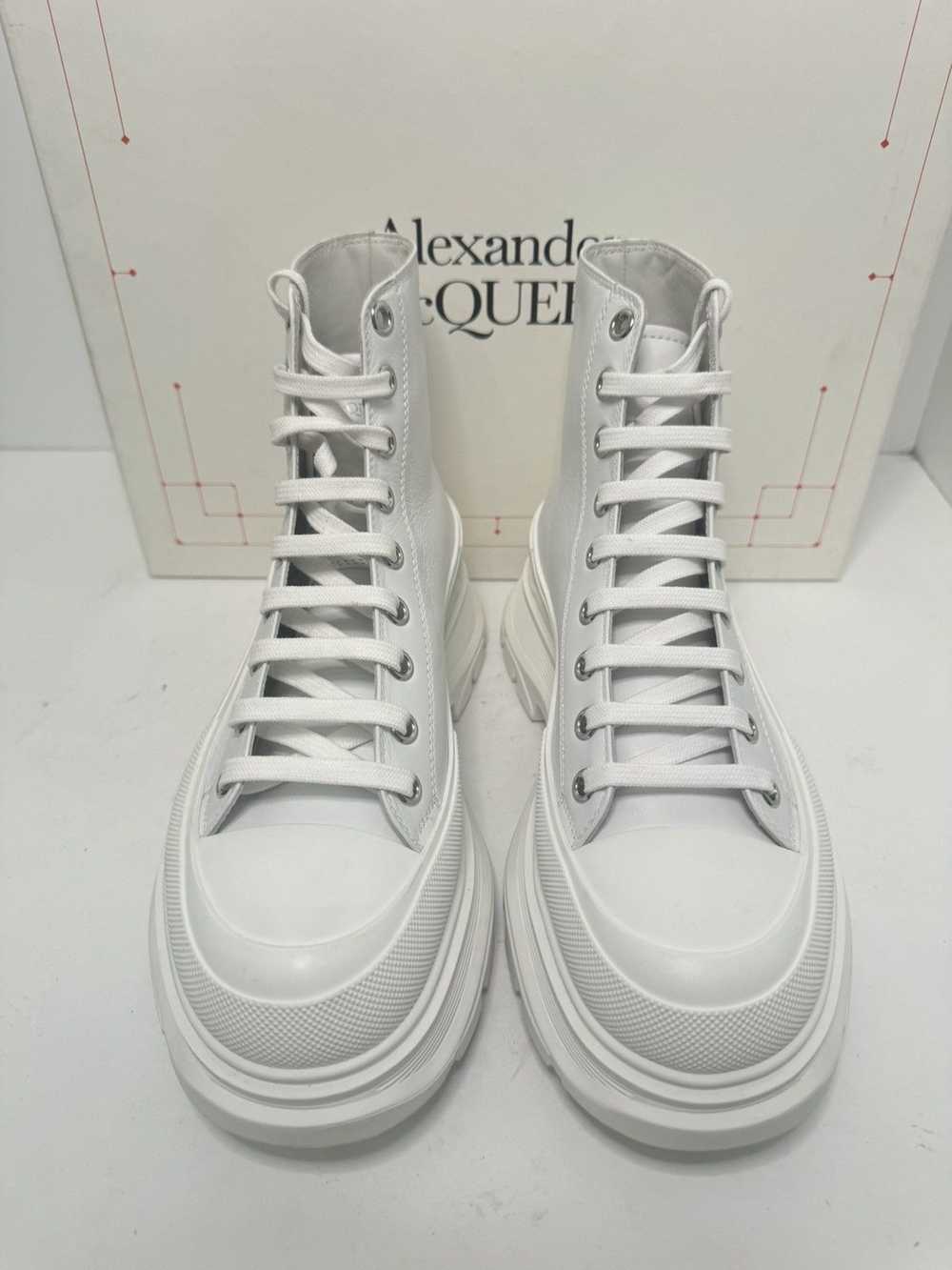 Alexander McQueen Alexander McQueen Men's White T… - image 3