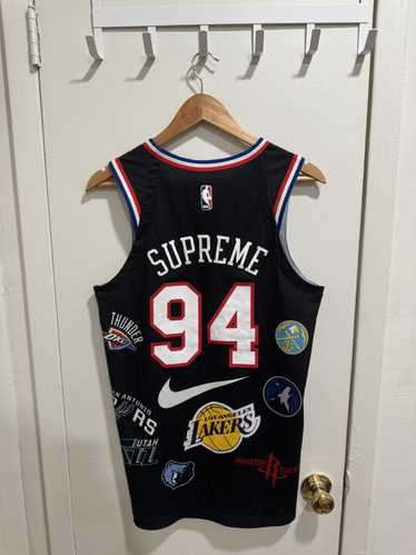 NBA × Nike × Supreme Supreme NBA Nike Teams Jersey