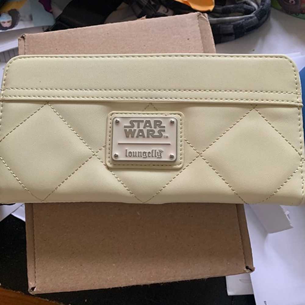 Loungefly x Star Wars Princess Leia Satin Backpac… - image 3