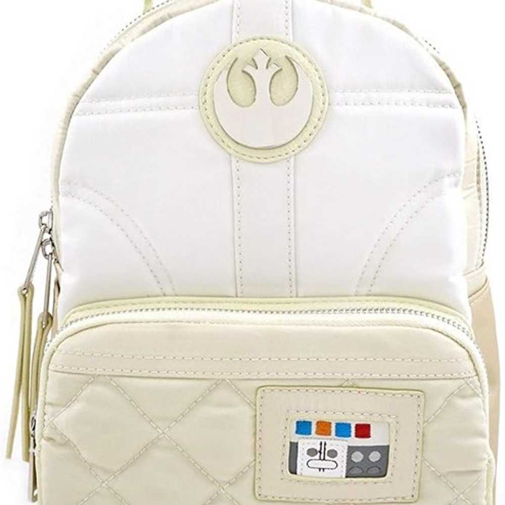 Loungefly x Star Wars Princess Leia Satin Backpac… - image 6