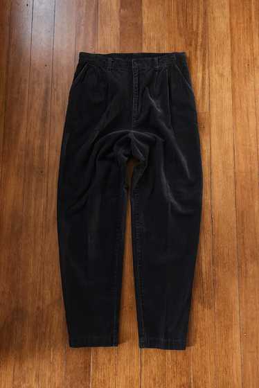 1990's NAVY COTTON CORD TROUSERS | SIZE 30