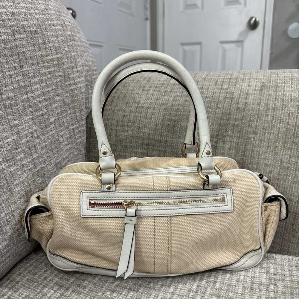 Y2K Coach Small Satchel Handbag - image 2