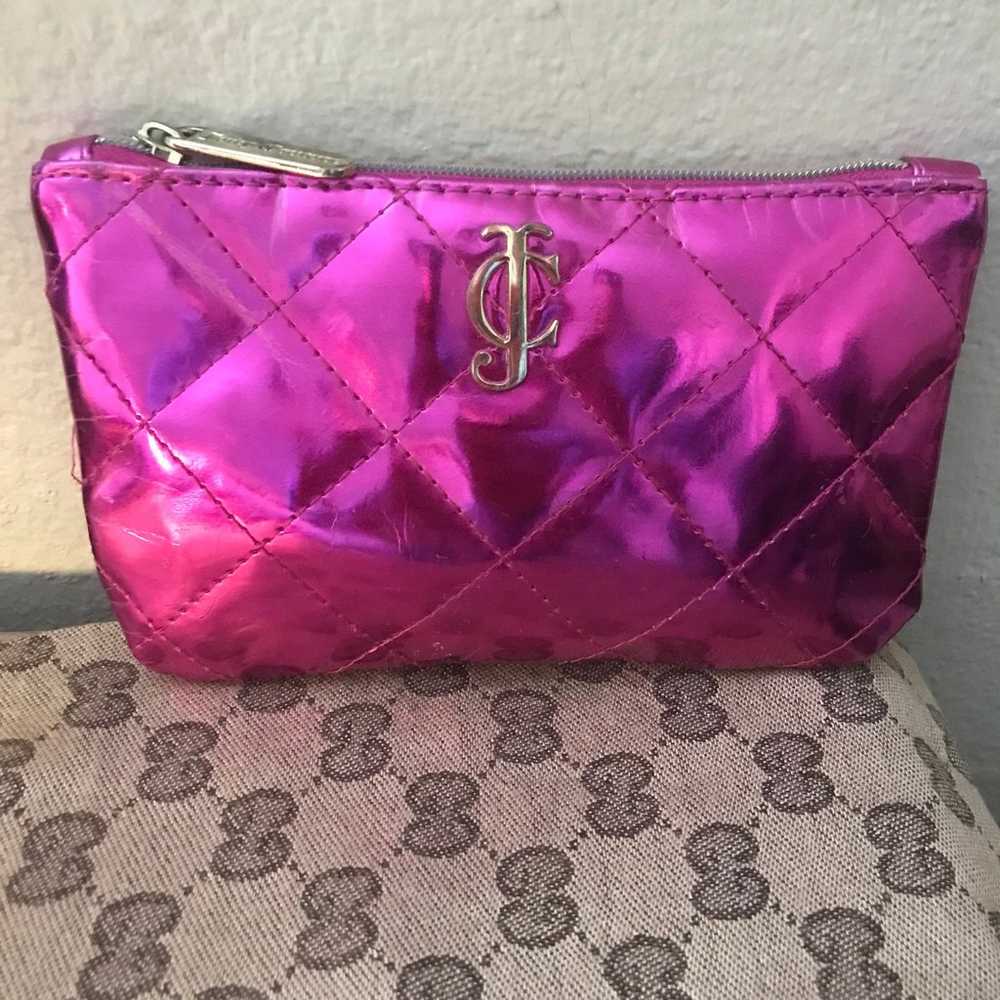 Vintage 90’s Juicy Couture Pink Metallic Wallet/G… - image 1