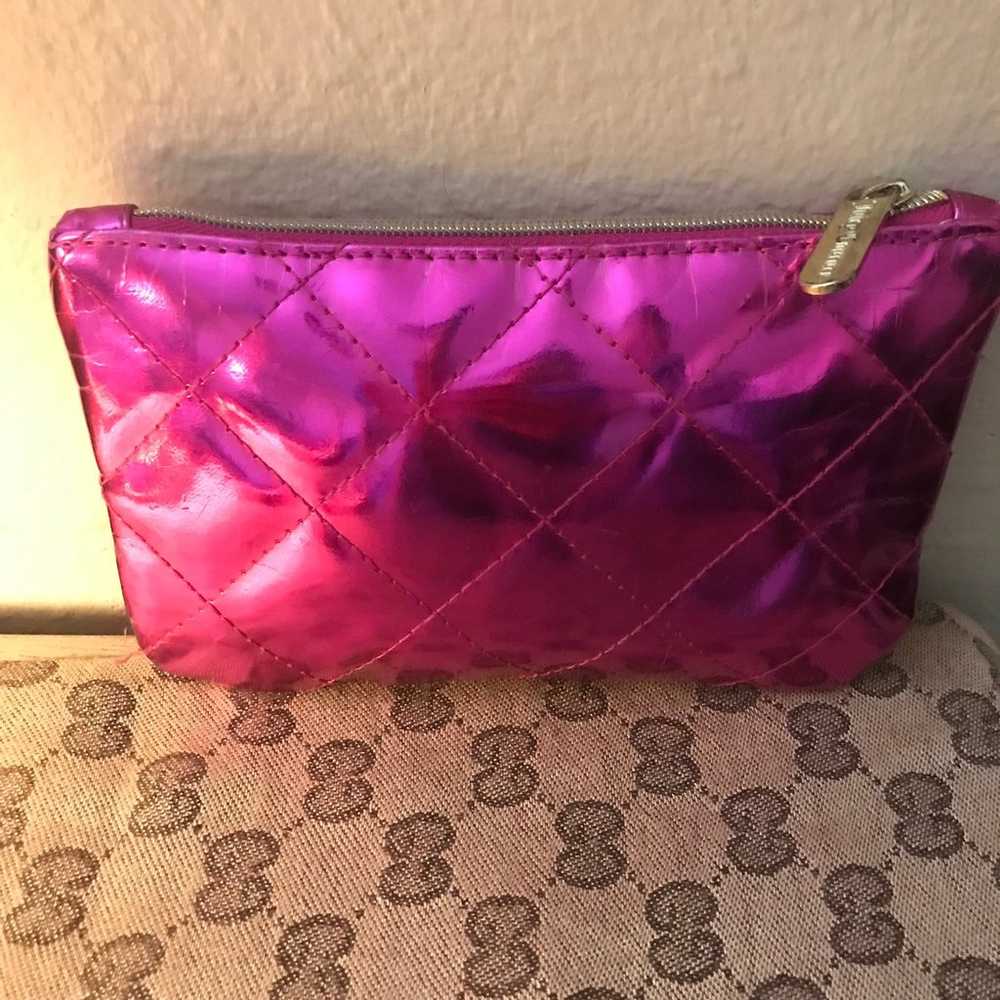 Vintage 90’s Juicy Couture Pink Metallic Wallet/G… - image 2