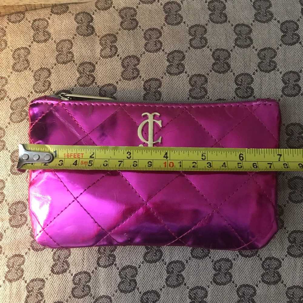 Vintage 90’s Juicy Couture Pink Metallic Wallet/G… - image 6