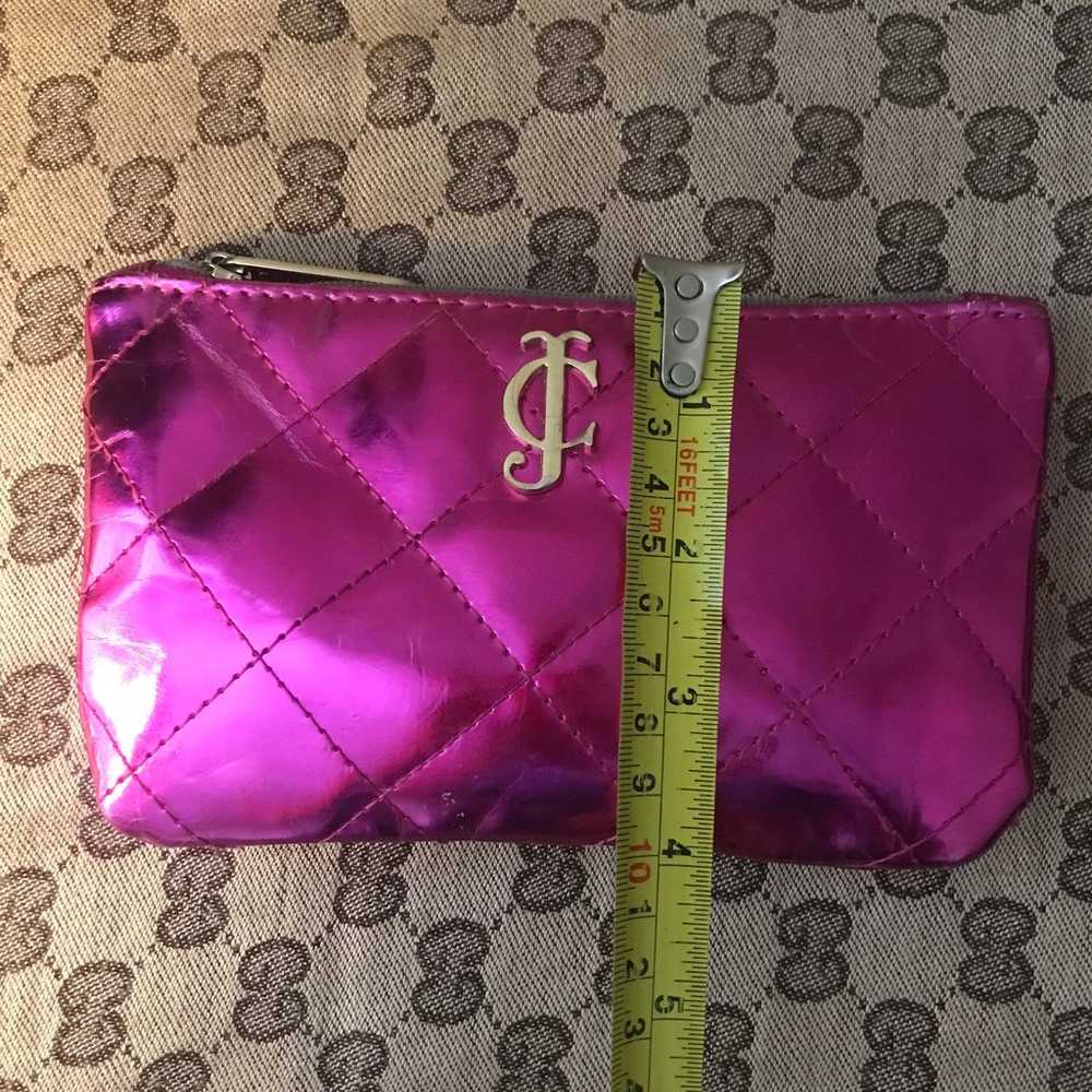 Vintage 90’s Juicy Couture Pink Metallic Wallet/G… - image 7