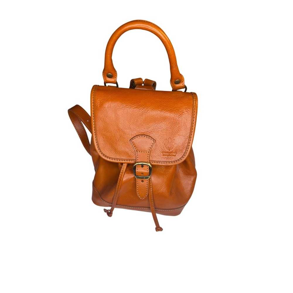 Vintage Vera Pelle Italian Leather Backpack - image 2