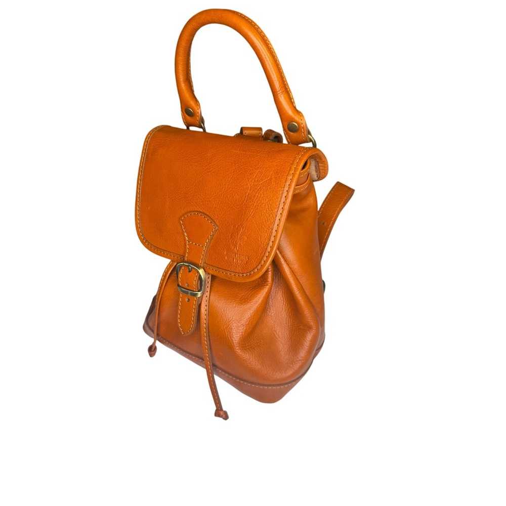 Vintage Vera Pelle Italian Leather Backpack - image 4