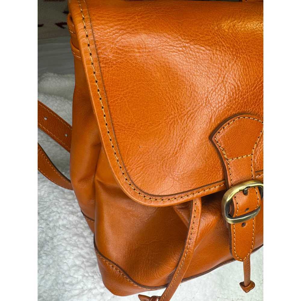 Vintage Vera Pelle Italian Leather Backpack - image 5