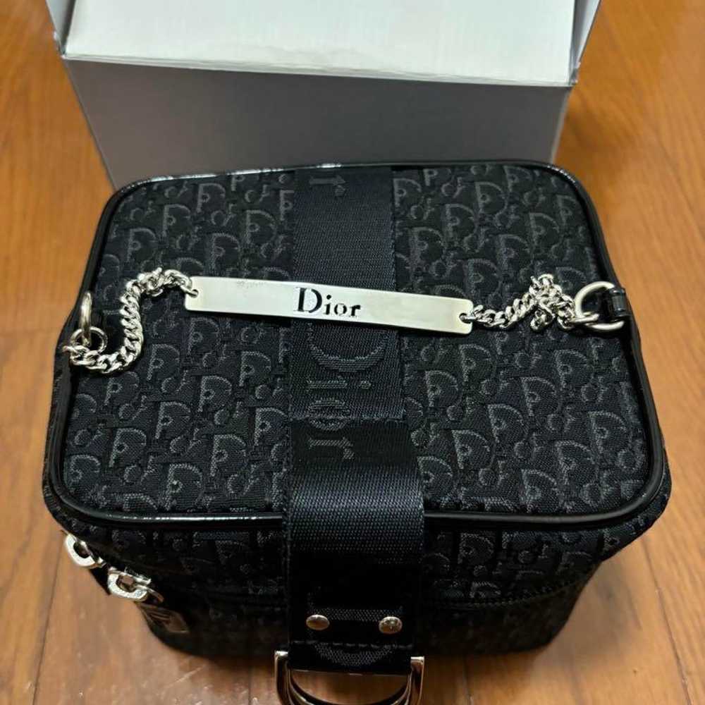 Christian Dior Trotter Pattern Vanity Pouch - image 2