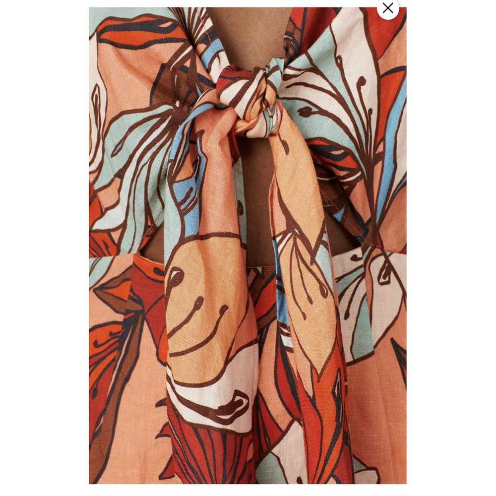 Nicholas Linen maxi dress - image 4