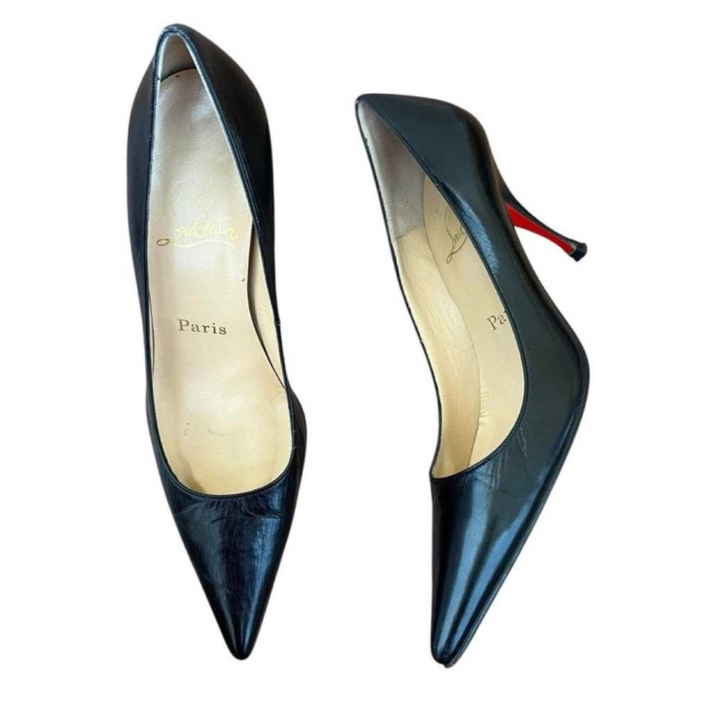 Christian Louboutin Anjalina leather heels - image 2