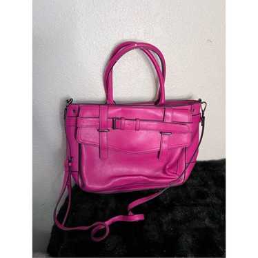 Reed Krakoff Magenta Leather Boxer Tote purse bag - image 1