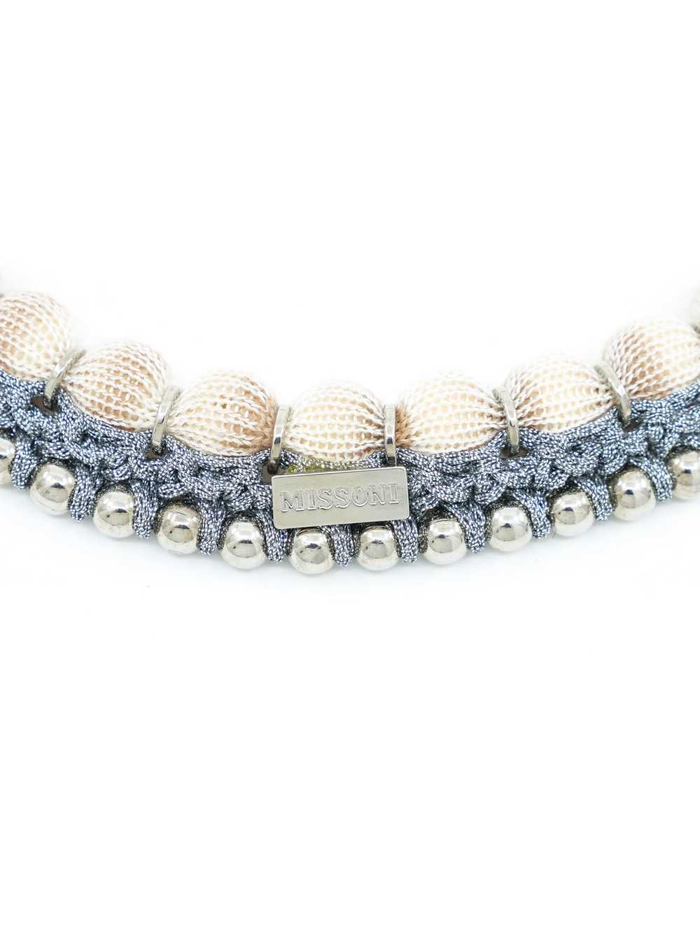 Missoni Wrapped Bead Necklace - image 4