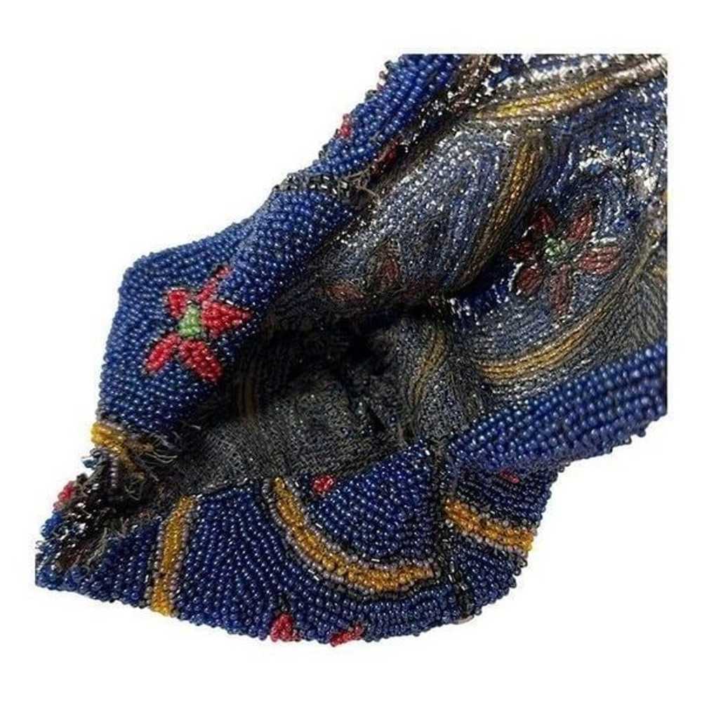 Vintage Victorian Antique Beaded Purse For Restor… - image 7