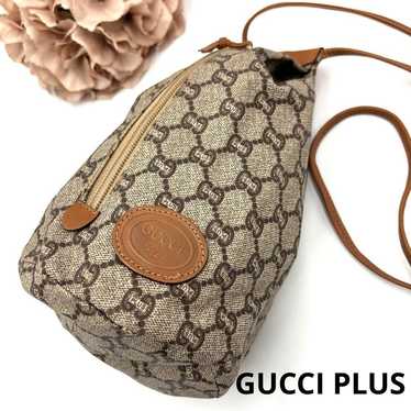 GUCCI GG Plus Shoulder Bag GG Plus Rare Mini Bag