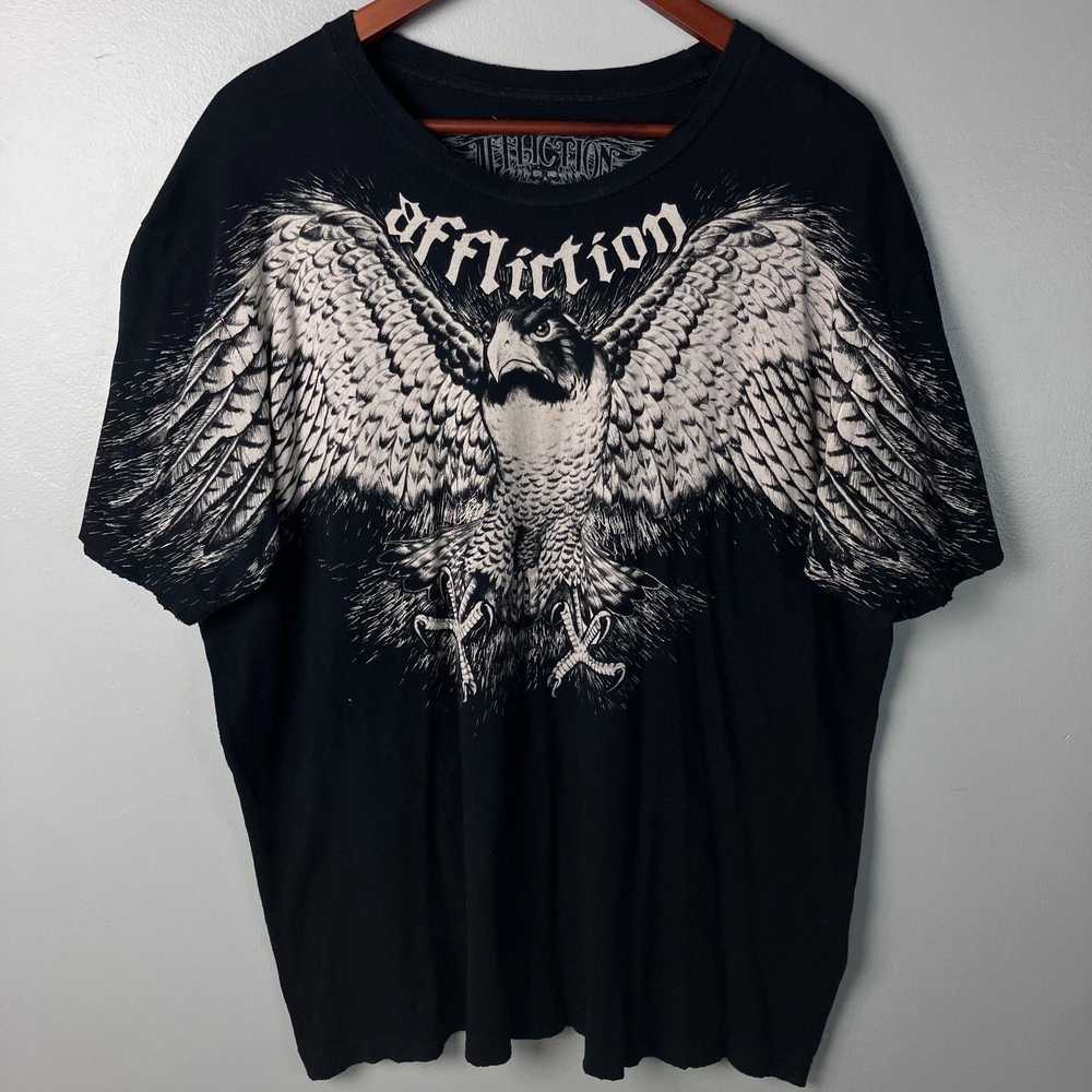 Affliction Y2k Affliction Live Fast Falcon Distre… - image 2