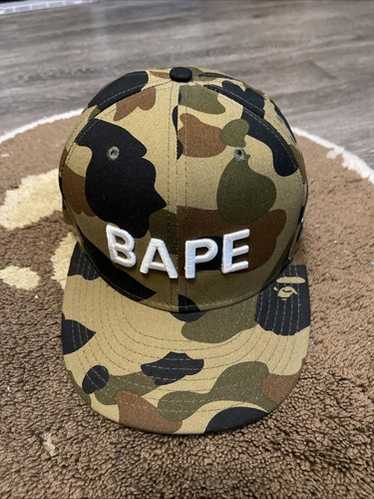 Bape newera 1st camo cap hat ニューエラ　キャップ 1ST CAMO A BATHING APE NEW ERA JET CAP | bape.com