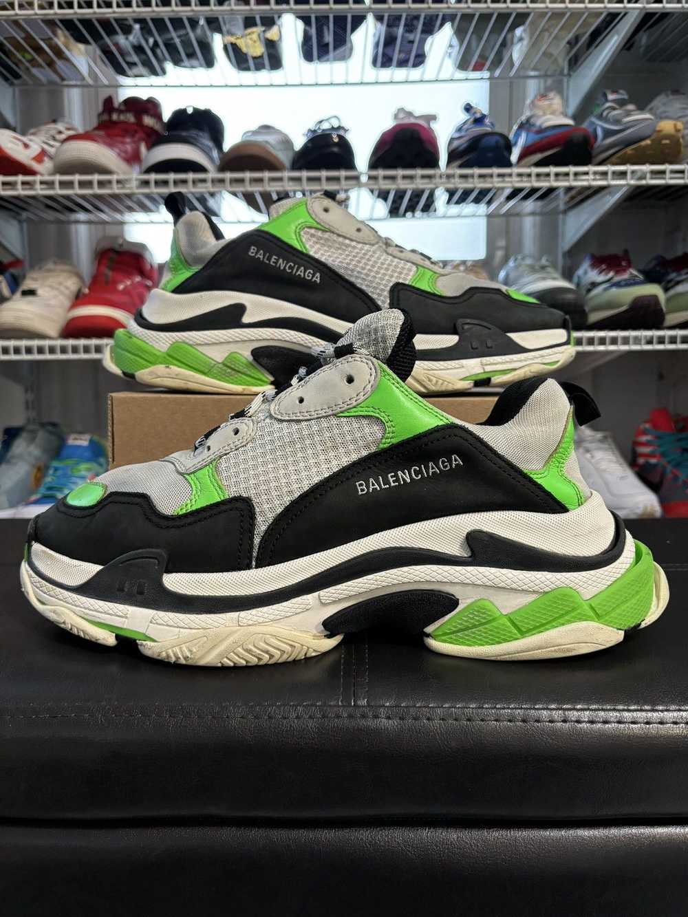 Balenciaga Balenciaga Triple S “Green” - image 2