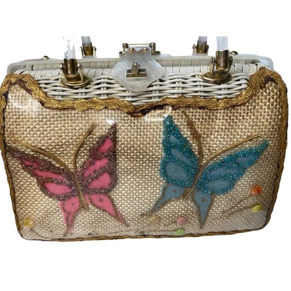 Vintage Atlas Princess Charming Butterfly Wicker … - image 2