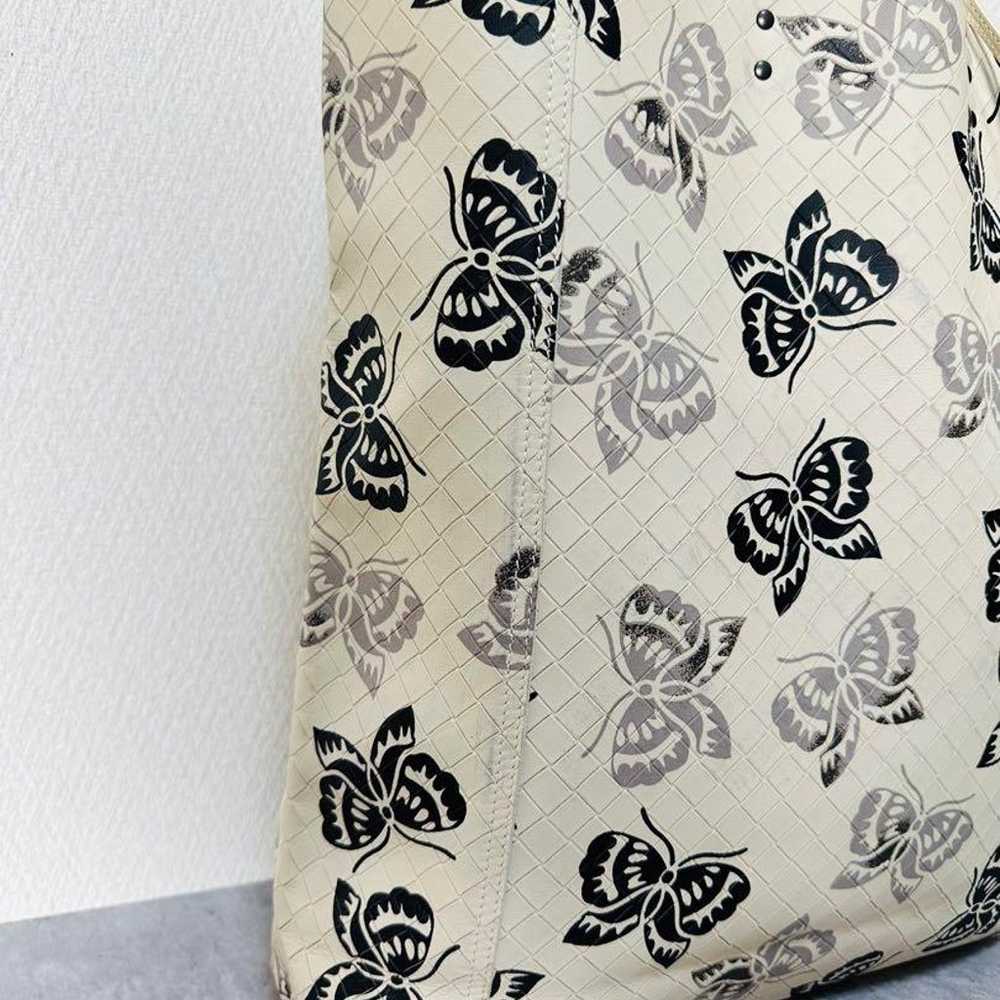 Bottega Veneta Butterfly Print Intrecciato Leathe… - image 7