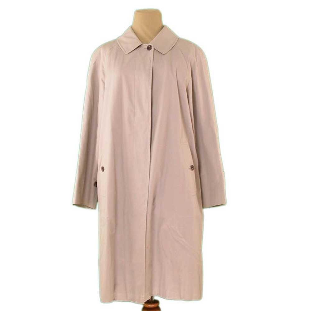 Burberry Long Single Coat Size 7AR Stainless Stee… - image 1