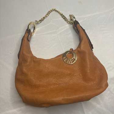 Fendi Brown Leather Shoulder Bag - image 1