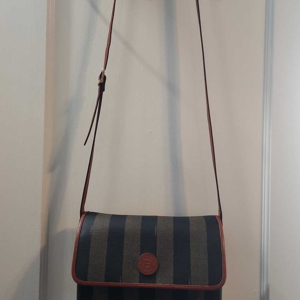 Great condition Fendi Pecan Shoulder Bag Authentic - image 4