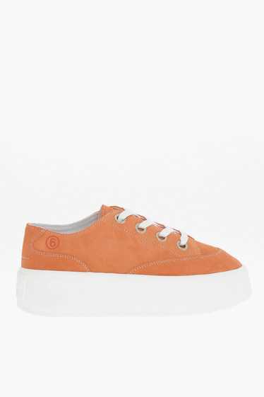 Maison Margiela og1mm1224 Suede Low-Top Sneakers i