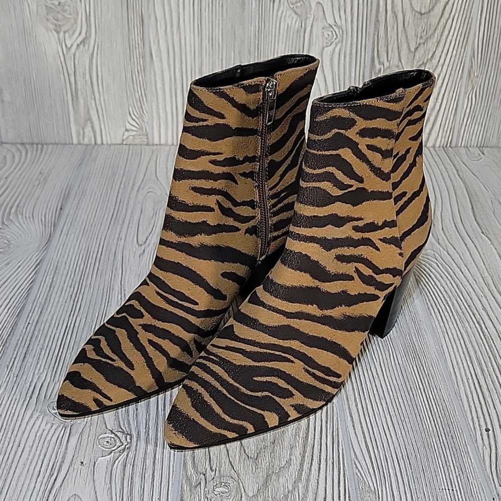 Marc Fisher Parana Animal Print Ankle Boots, Poin… - image 10