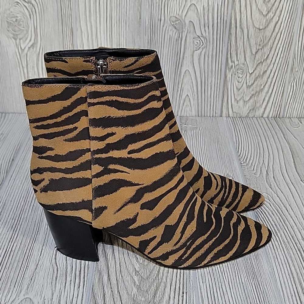 Marc Fisher Parana Animal Print Ankle Boots, Poin… - image 2