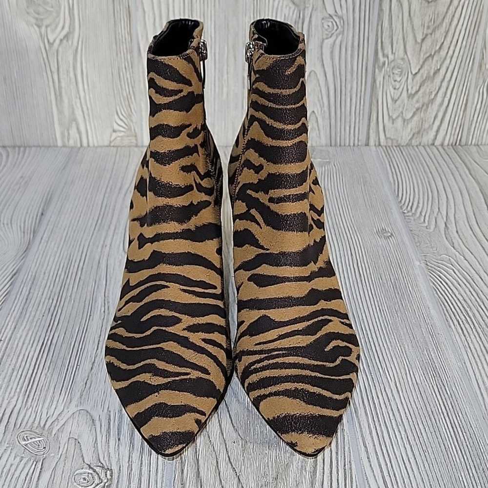 Marc Fisher Parana Animal Print Ankle Boots, Poin… - image 3