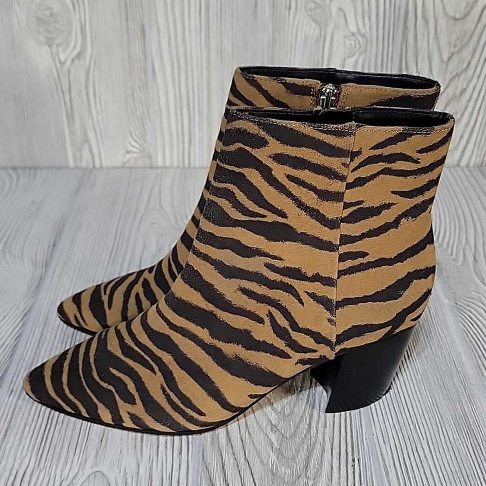 Marc Fisher Parana Animal Print Ankle Boots, Poin… - image 4