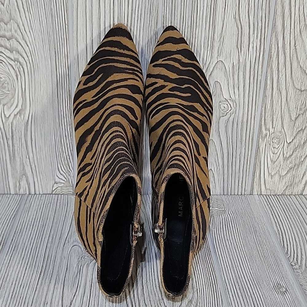 Marc Fisher Parana Animal Print Ankle Boots, Poin… - image 6