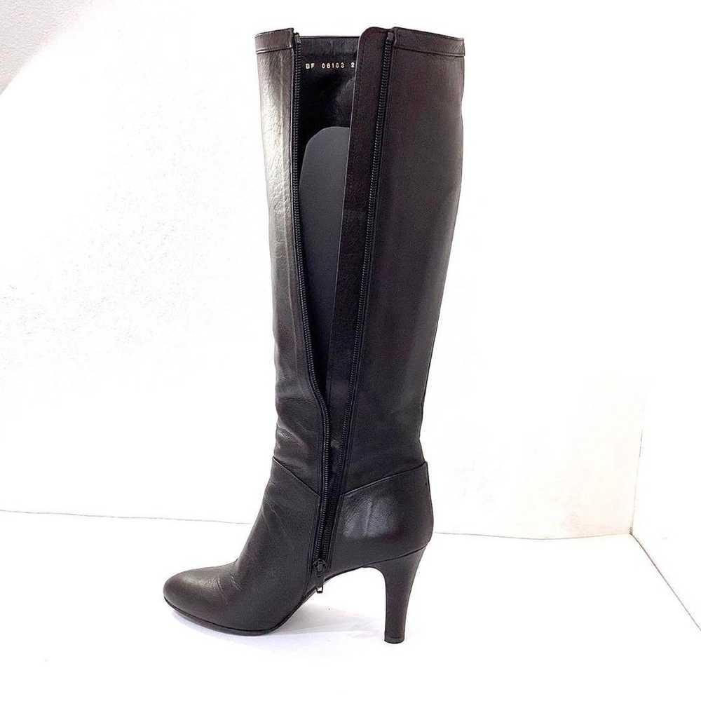 Diana 24cm Leather Long Boots with Side Belt and … - image 4