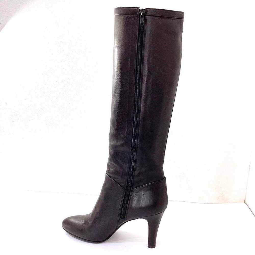 Diana 24cm Leather Long Boots with Side Belt and … - image 5