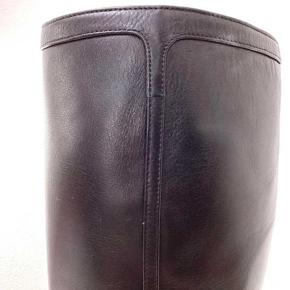 Diana 24cm Leather Long Boots with Side Belt and … - image 8