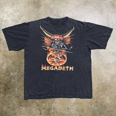 Band Tees × Tour Tee × Vintage Vintage Megadeth F… - image 1