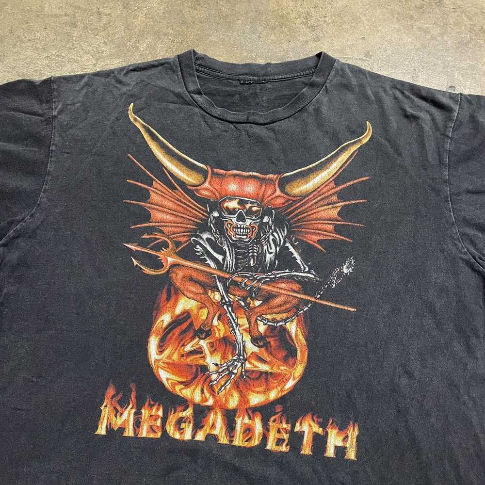 Band Tees × Tour Tee × Vintage Vintage Megadeth F… - image 3