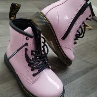 Rare! selling Doc Martens 1460 W Bubblegum Pink Barbie Core Combat Boots 6